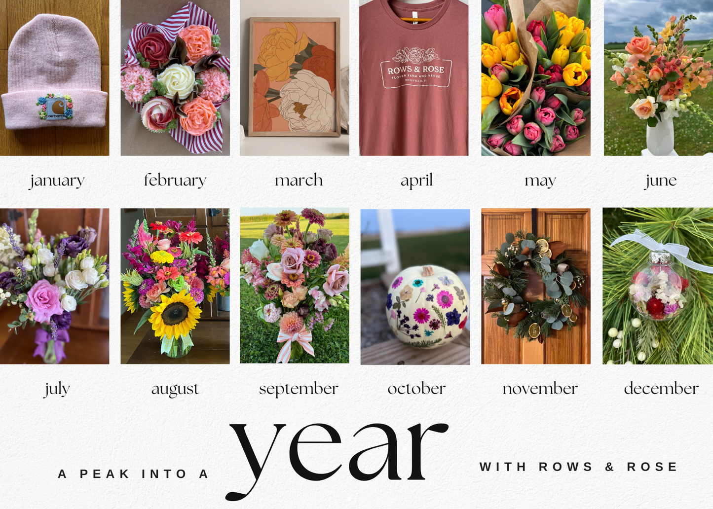 A Year with Rows & Rose